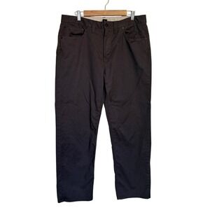 Prana Pants Men 36x30 Gray Straight Leg Organic‎ Cotton Blend Gorpcore Outdoor